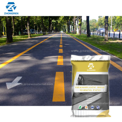 Strong Adhesion Road Marking Powder Traffic Line Yellow Paint For Highways Quick Drying