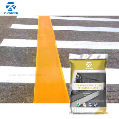 High Reflectivity Thermoplastic Marking Paint White Tear Resistant