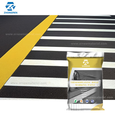 Customized Color Thermoplastic Traffic Paint Drop On Mix High Reflectivity