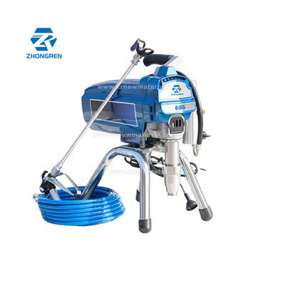 2200w Electric Airless Painting Machine 0.025inch Nozzle Airless Wall Paint Sprayer