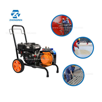 Gasoline Powered Hydraulic Airless Paint Sprayer High Pressure for Emulsion Paint Oil Based Paint Industrial Construction Use