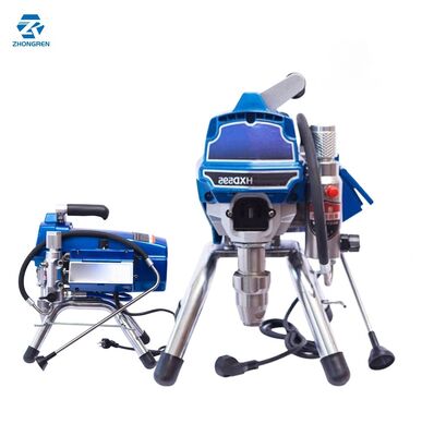 China Hot Sales Zhongren Electric High-Pressure Airless Spraying Machine For Ring Paint Anti-Rust Paint Ship Latex Paint